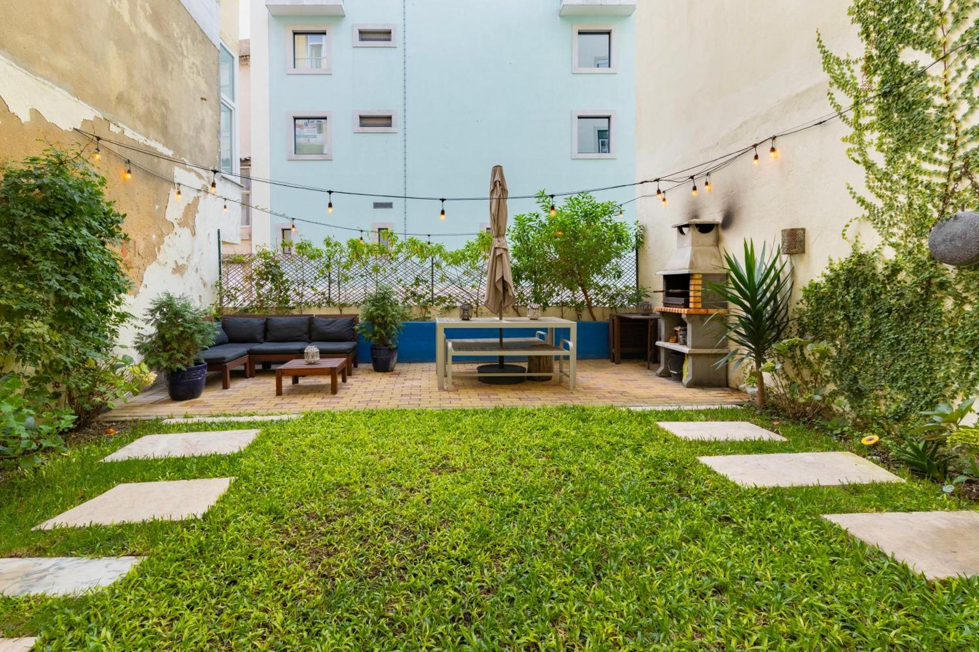 Lisbon Intendente Terrace Apartment With Bbq Ngoại thất bức ảnh